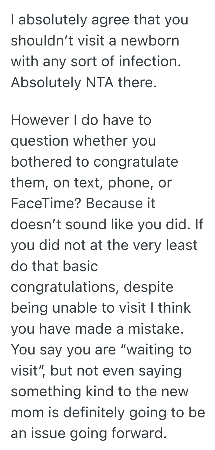 Screenshot 2025 05 05 at 11.03.55 AM Sick Relative Delayed Their Hospital Visit To Protect Their Daughter In Law And Her Baby From Illness, But Everyone Interpreted Their Absence As A Personal Insult