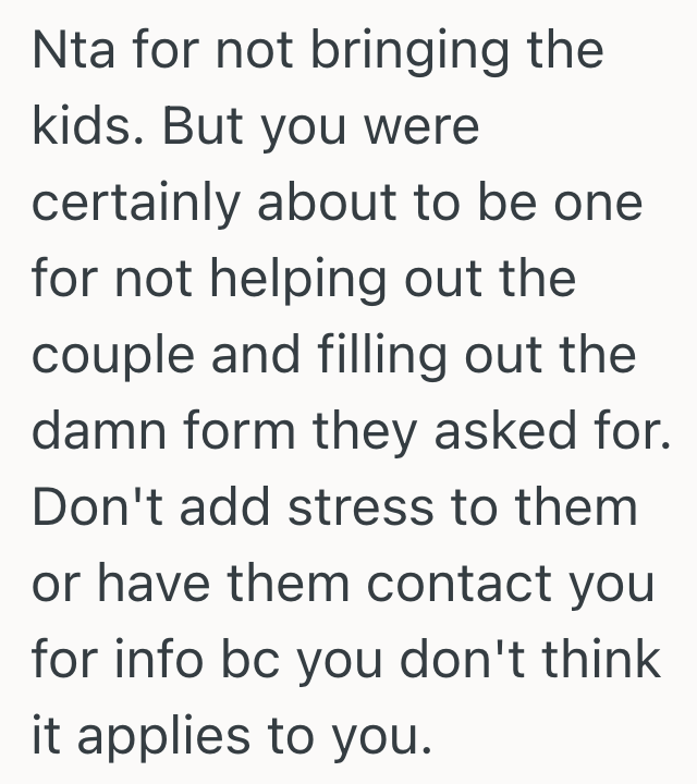 Screenshot 2025 05 05 at 2.45.46 PM Sibling Has Yet To RSVP To His Brothers Wedding Because He Doesnt Know If Hell Bring His Kids, But His Mom Really Wants Everybody To Be There