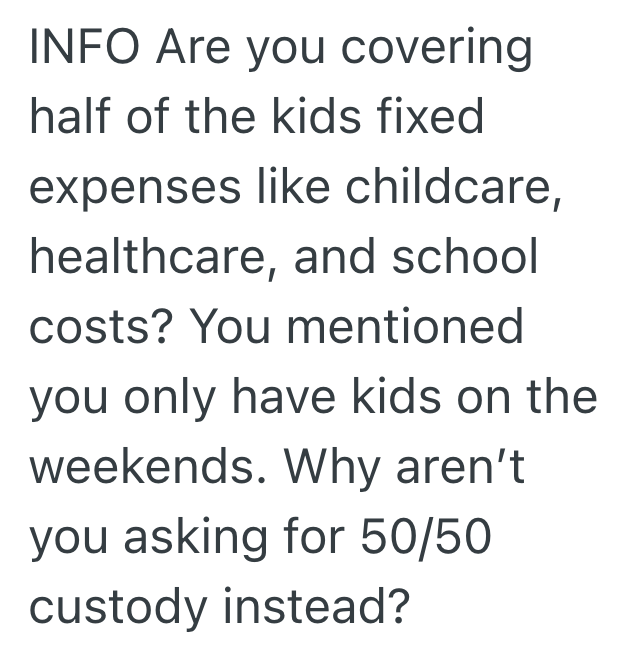Screenshot 2025 05 05 at 3.55.27 PM Man Finds Out His Ex Wife Got A New Job That Pays A Lot More, So Now Hes Considering Requesting A Modification In Child Support Payments