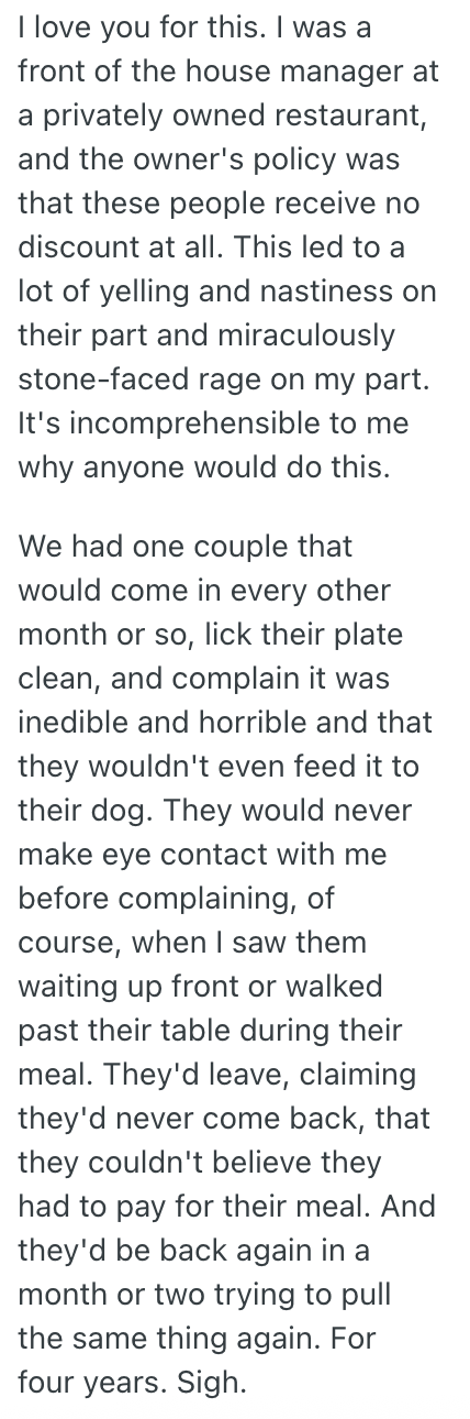 Screenshot 2025 05 07 at 12.50.23 PM Couple Tried to Complain To Get Free Food At A Restaurant, But A Customer Saw Through The Scam And Insisted Everything Was Great
