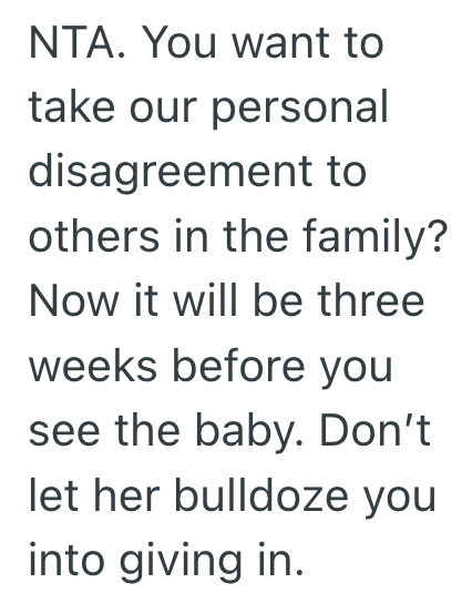 Screenshot 2025 05 07 at 3.39.07 PM New Parents Bombarded By Grandmothers Demands Decide To Set Some Boundaries, But They Spark Some Unexpected Drama