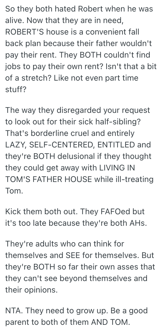 Screenshot 2025 05 08 at 11.13.02 She Let Her Adult Daughters Move Back In When They Needed To, But After They Mistreated Her Son, She Asked Them To Move Out