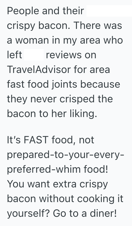 Screenshot 2025 05 08 at 4.22.46 PM Rude Customer Demanded Extra Crispy Bacon, So Fast Food Worker Gave Him The Soggiest Slice In The Kitchen