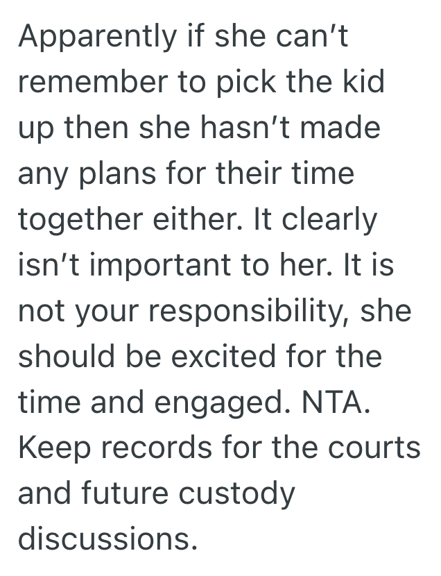 Screenshot 2025 05 09 at 12.40.05 PM His Ex Never Shows Up To Pick Up Their Child On Her Custody Days, So He Was Forced To Keep Reminding Her About The Schedule