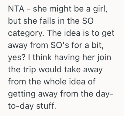 Screenshot 2025 05 09 at 7.48.26 PM Her Sister Decided To Invite Her Girlfriend To A Planned Girls Trip, But She Has A Problem With This Because Its Not A Couples Trip