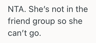 Screenshot 2025 05 09 at 7.49.19 PM Her Sister Decided To Invite Her Girlfriend To A Planned Girls Trip, But She Has A Problem With This Because Its Not A Couples Trip