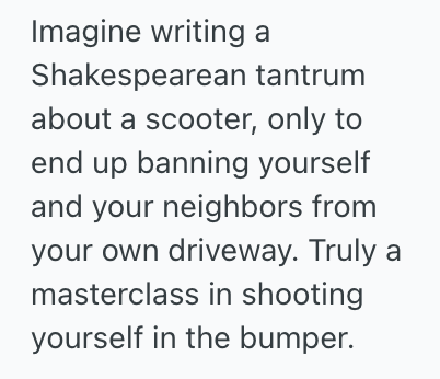 Screenshot 2025 05 10 at 5.24.11 PM Scooter Owner Received A Rude Note Despite Parking His Vehicle In A Proper Spot, So He Made Sure The Real Offenders Were Punished