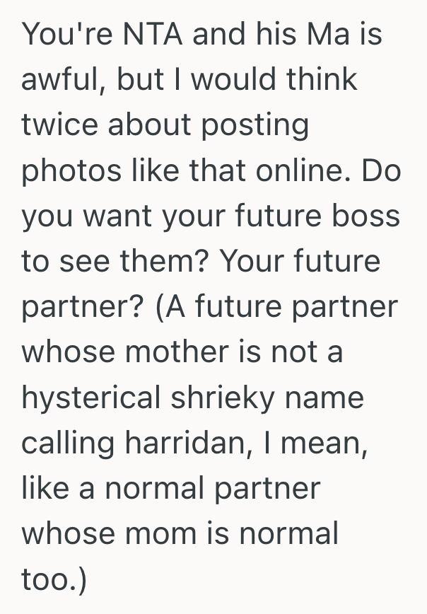 Screenshot 2025 05 10 at 5.24.33 PM She Posted What She Thought Was An Innocent Photo To Celebrate Her Boyfriends Birthday, But His Mother Lashed Out With Cruel Accusations About Her Character