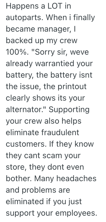 Screenshot 2025 05 11 at 2.26.45 PM Store Manager Kept Giving In To Customers Demands, So A Retail Employee Decided To Always Escalate Customer Complaints