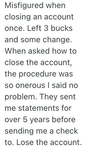 Screenshot 2025 05 11 at 2.38.37 PM A Bank Worker Tried To Charge Them To Close An Account, So They Moved It All And Left One Dollar Behind