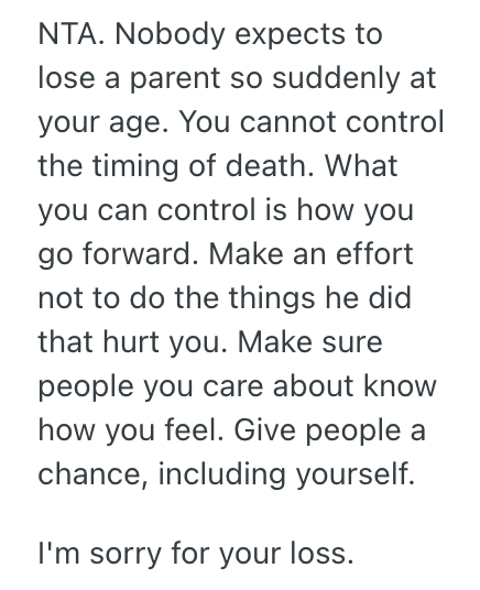 Screenshot 2025 05 12 at 8.23.31 PM Her Dad Passed Before She Could Tell Him She Forgave Him, And Now Its Eating Her Alive For Not Giving Him Closure