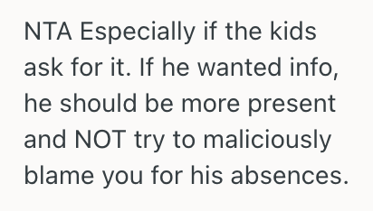 Screenshot 2025 05 13 at 9.06.45 PM Woman Stopped Updating Her Ex Husband About Their Children, So Now He Blames Her For Shutting Him Out