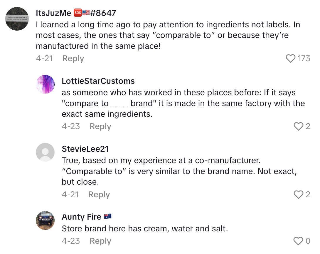 Screenshot 2025 05 14 at 1.16.26 AM We are being duped!   Shopper Was Concerned When She Found Walmart Butter In A Land OLakes Box