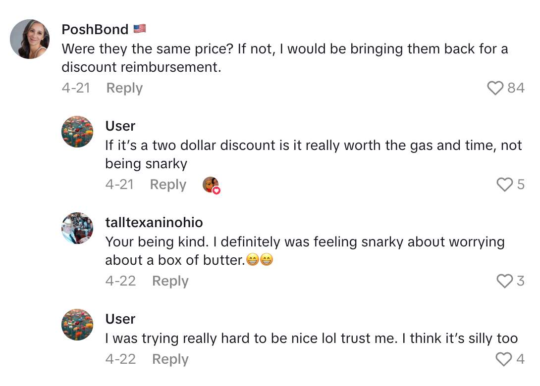 Screenshot 2025 05 14 at 1.18.51 AM We are being duped!   Shopper Was Concerned When She Found Walmart Butter In A Land OLakes Box