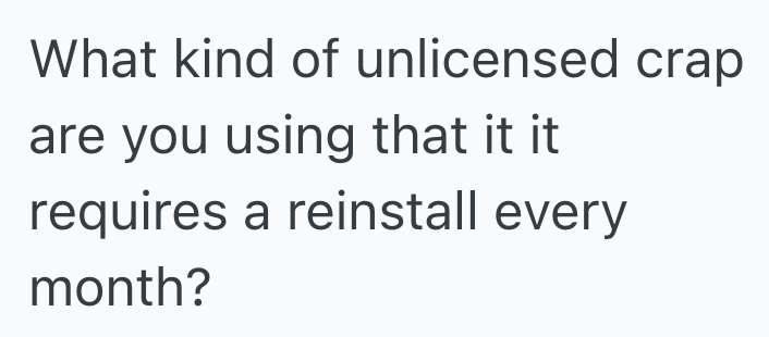 Screenshot 2025 05 14 at 10.25.05 PM IT Professional Doesnt Have The Access He Needs To Update The Company Software, So When The Company Failed To Make Changes Nobody Was Able To Work