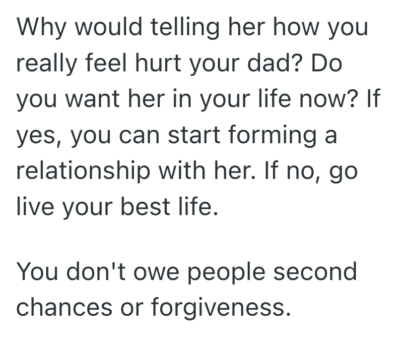 Screenshot 2025 05 14 at 2.42.36 AM Her Mom Returned After Abandoning Her When She Was Little, And She Is Unsure If She Wants Her Back In Her Life