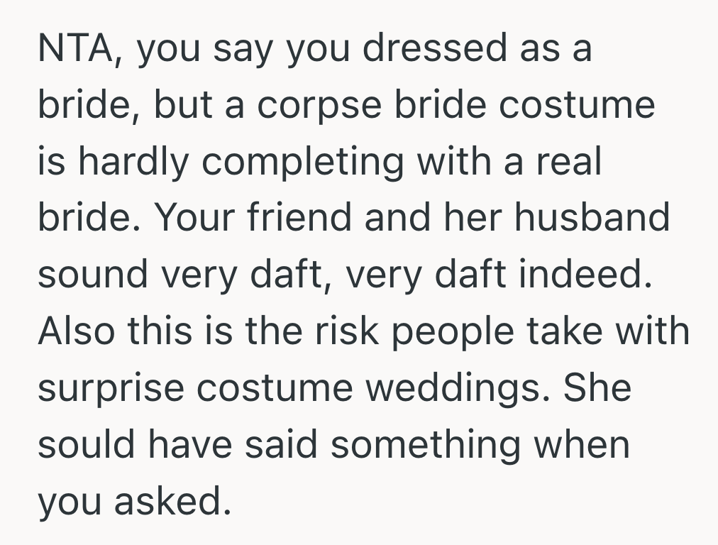 Screenshot 2025 05 14 at 3.05.22 AM Her Friend Threw A Costume Engagement Party, But It Was Actually A Surprise Wedding And Her Costume Was Out Of Bounds