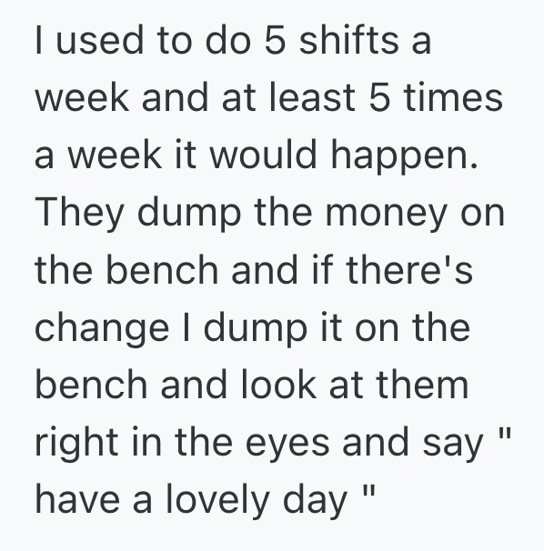 Screenshot 2025 05 15 at 10.34.56%E2%80%AFPM Rude Customers Keep Slamming Their Coins Down, So She Does The Same With Their Change