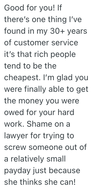 Screenshot 2025 05 17 at 1.24.35 PM Lawyer Refused To Pay Them For Their Gardening Work, So They Left A Bad Review Online About Her And Her Company