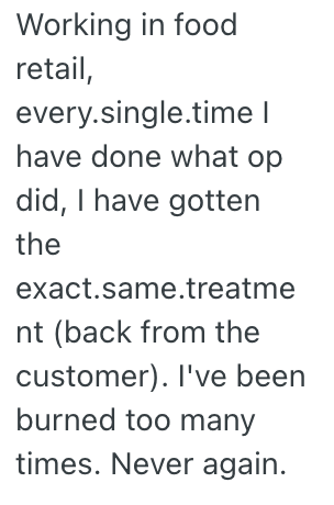 Screenshot 2025 05 17 at 1.34.17 PM Rude Customer Gave Them A Hard Time About Their Food Order, So They Made Sure They Only Had The Exact Amount Of Food The Next Time