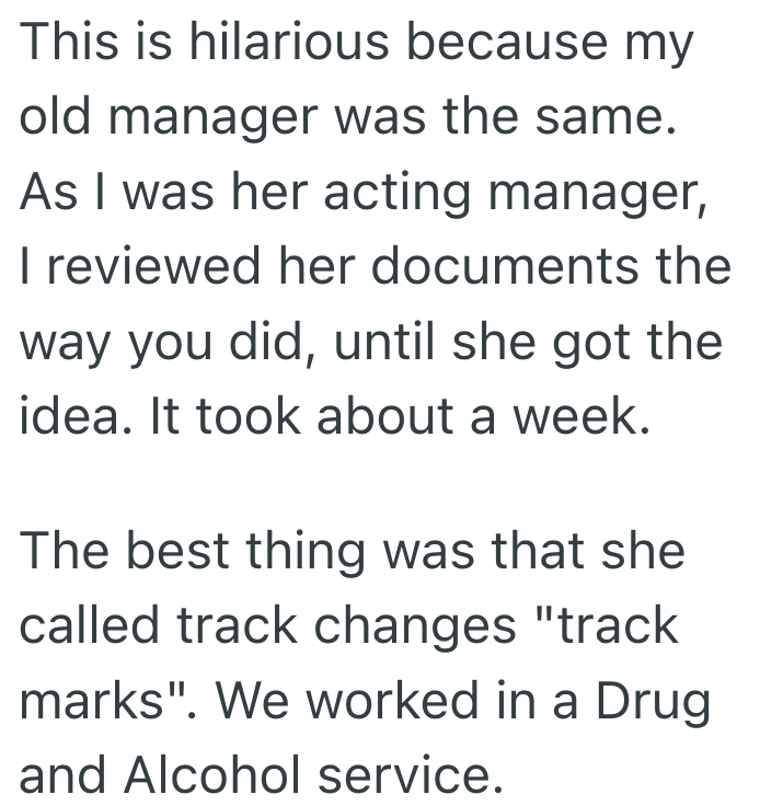 Screenshot 2025 05 17 at 1.39.58 PM Boss Wouldnt Let Employees Track Changes, But Then One Intrepid Underling Decided It Was High Time To Make Some Big Changes Overall