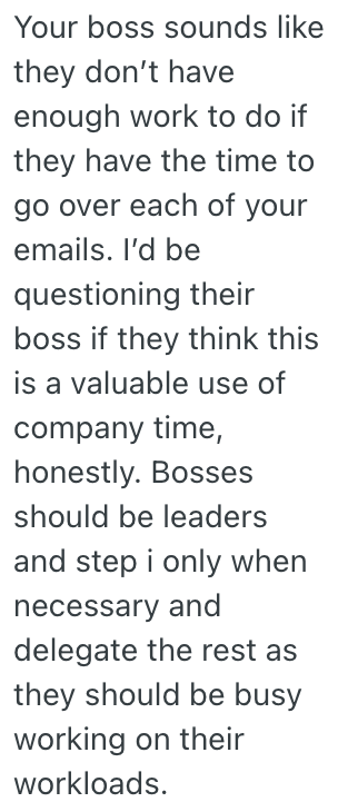 Screenshot 2025 05 17 at 2.06.20 PM Boss Gave An Employee A Hard Time About How They Worded Their Emails, So They Threw It Back In Her Face When She Did The Same Thing