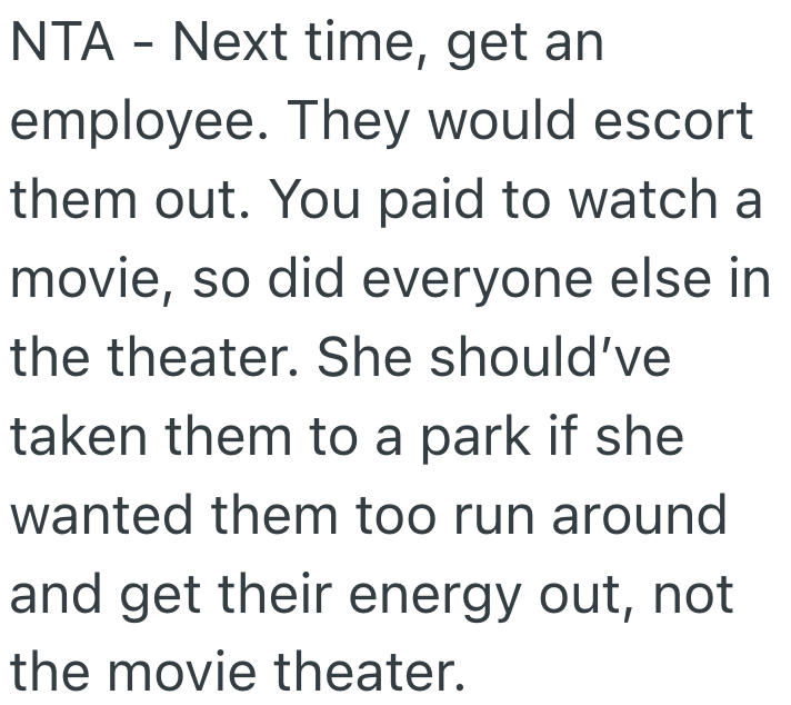Screenshot 2025 05 17 at 5.06.42 PM Moviegoer Wanted A Cinematic Escape, But Unruly Kids Bring Her Back To The Real World, In The Worst Way