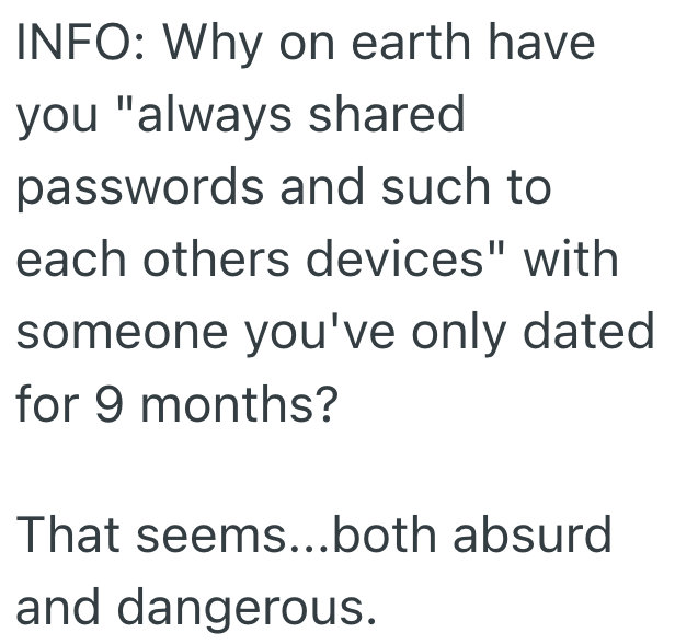 Screenshot 2025 05 17 at 6.34.51 PM Girlfriend Wanted A Little Privacy, But Her Boyfriend Gave Himself Access To All Of Her Information, Including Her Bank Accounts