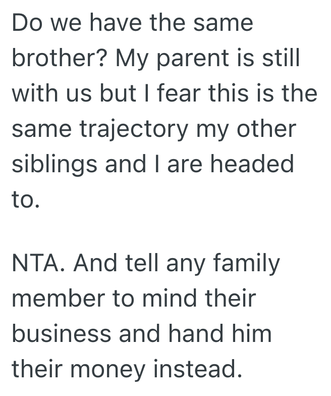 Screenshot 2025 05 20 at 6.03.31 PM Grieving Man Is Furious At His Brother For Pestering Him About A Family Inheritance, So He Finally Lost It And Exploded At Him