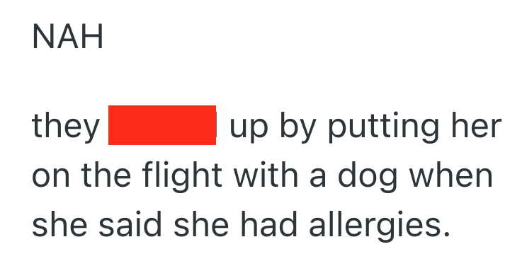 Screenshot 2025 05 20 at 9.53.48 AM An Airplane Passenger Had A Serious Dog Allergy, So Couldnt Be On The Flight With A Diabetes Service Dog