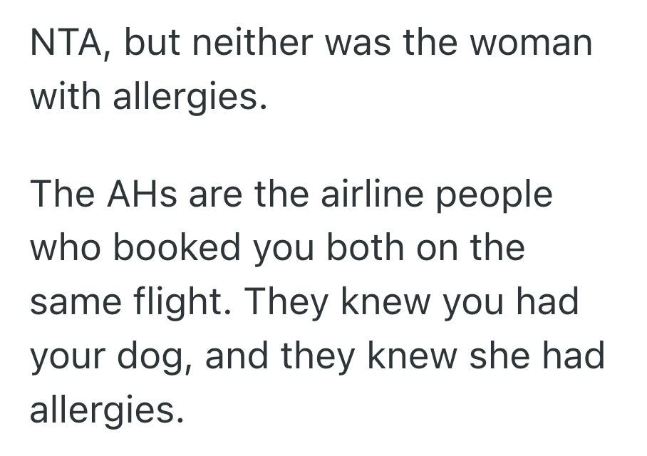 Screenshot 2025 05 20 at 9.57.12 AM An Airplane Passenger Had A Serious Dog Allergy, So Couldnt Be On The Flight With A Diabetes Service Dog