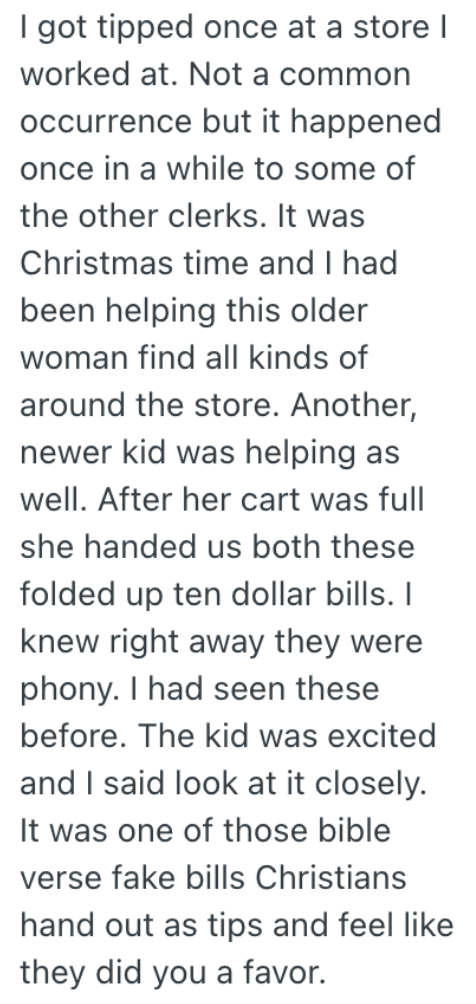 Screenshot 2025 05 21 at 10.14.15 AM Customer Left This Server A Fake $100 Bill, So She Embarrassed Him In Front Of His Date The Next Time He Came In