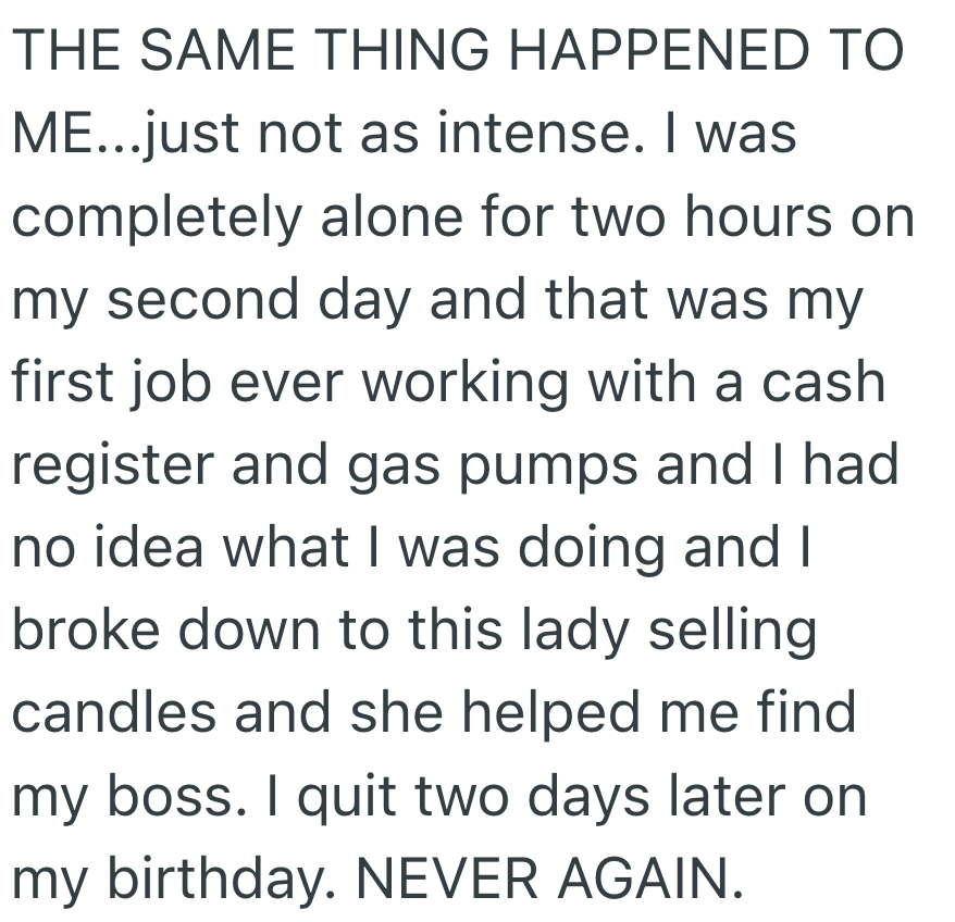 Screenshot 2025 05 21 at 12.57.26 PM Employee Who Was Supposed To Train Him On His First Day Decided To Quit, So He Was Left All Alone With No Clue What To Do