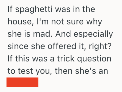Screenshot 2025 05 21 at 5.56.23 PM Woman Asked For Regular Spaghetti Instead Of Gluten Free, But Her Mom Says Shes Being Inconsiderate