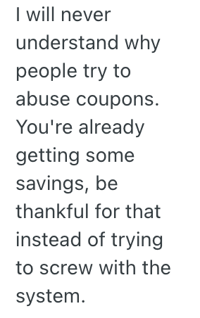 Screenshot 2025 05 21 at 6.05.15 PM Pushy Customer Wanted Her Coupon Back After Using It, But The Grocery Store Employee Refused Since It Was A One Time Use Coupon