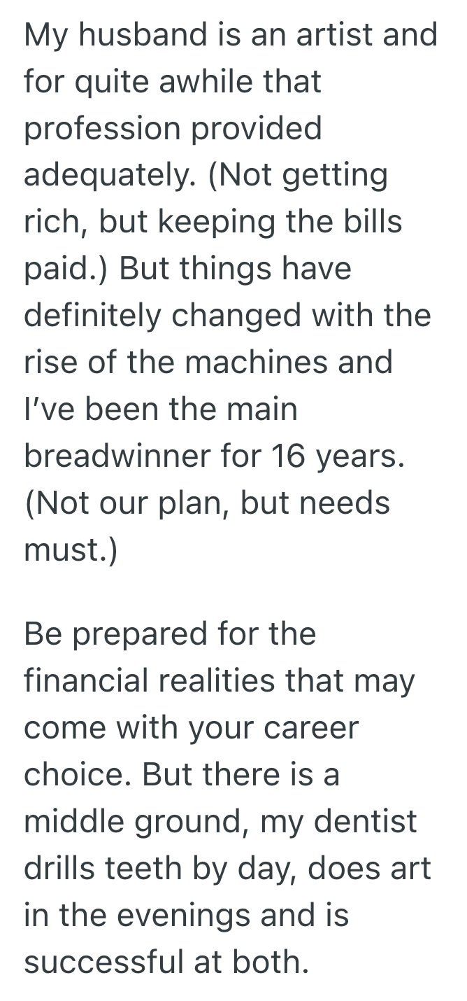 Screenshot 2025 05 21 at 6.24.28%E2%80%AFPM She Asked Her Boyfriend For His Opinion About Her Majoring In Art, But His Practical Advice Left Her Feeling Misunderstood