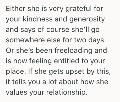 Screenshot 2025 05 22 at 1.20.41 PM Woman Has An Upcoming Work Trip, And She Feels Uncomfortable Leaving Her Boyfriend And Coworker Alone Together In Her Apartment