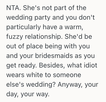 Screenshot 2025 05 22 at 10.57.40%E2%80%AFPM Bride Asked The Girlfriend Of Her Fiancés Brother Not To Wear White To Her Wedding Day, And Now Shes Accused Of Being Rude And Excluding Her