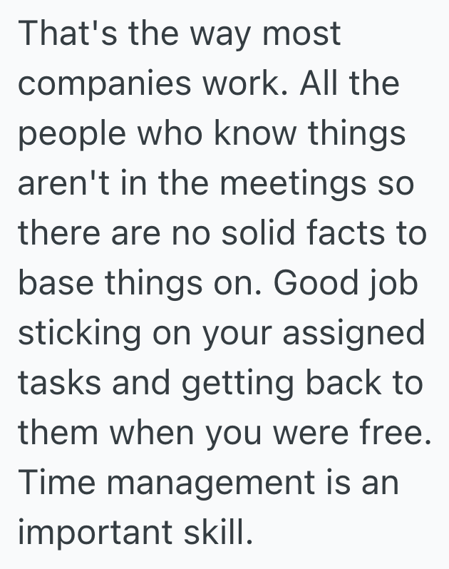 Screenshot 2025 05 22 at 5.30.30 PM Employee Is No Longer Allowed To Attend Executive Team Meetings, So When His Boss Calls With A Question During The Meeting, He Waits Until Its Over To Respond