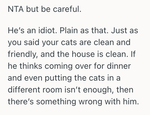 Screenshot 2025 05 23 at 1.42.39 AM Her Brother in Law Asked Her To Get Rid Of Her Cats Because Hes Worried About His Baby Catching Germs, But She Responded That Babies Are Dirty Too