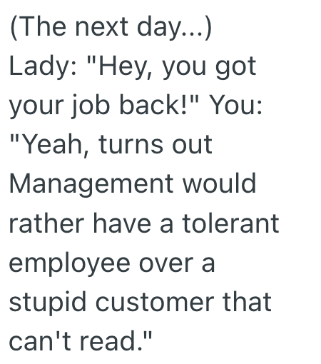 Screenshot 2025 05 23 at 2.16.05 PM A Rude Customer Tried To Return An Item From Long, Long Ago, But A Clever Employee Got To Have A Moment Of Glory
