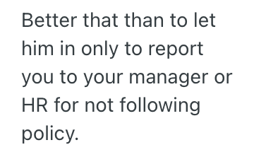 Screenshot 2025 05 24 at 2.07.01 PM Employee Strictly Followed The Dress Code In His Workplace, And That Meant He Watched A Top Executive Struggle To Find His ID Badge