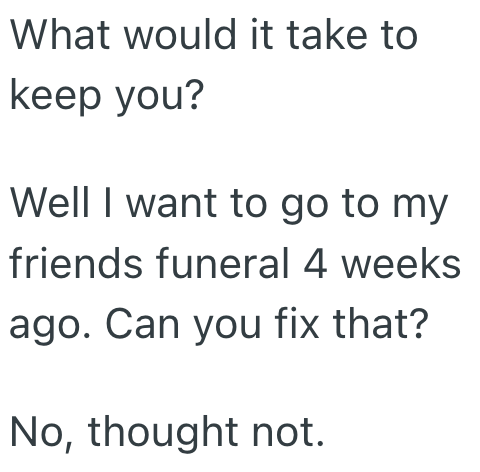 Screenshot 2025 05 25 at 3.33.54 PM This Employee Is Denied Time Off For A Funeral, But They Figure Out A Better Way To Get The Leave They Deserve