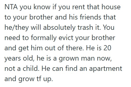 Screenshot 2025 05 26 160949 She Originally Agreed To Let Her Autistic Brother Live With Her, But A Year Later She Wants Him To Move Out