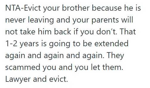 Screenshot 2025 05 26 161009 She Originally Agreed To Let Her Autistic Brother Live With Her, But A Year Later She Wants Him To Move Out