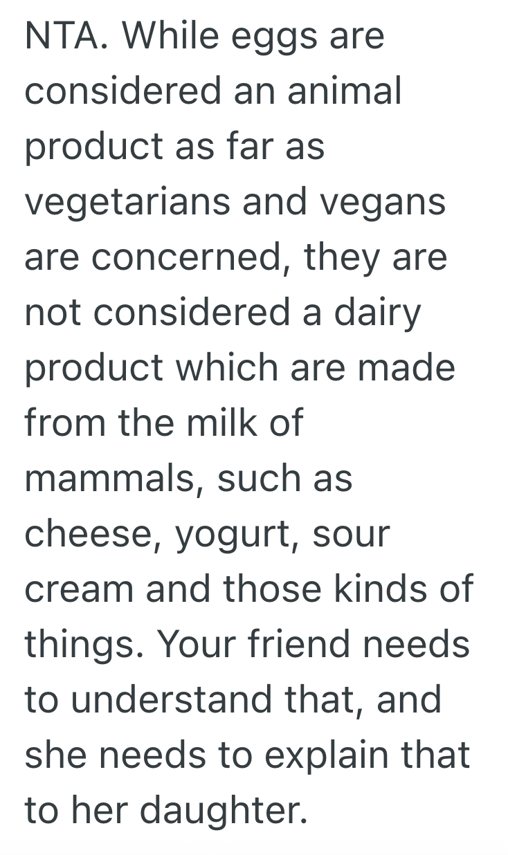 Screenshot 2025 05 28 at 3.23.08 PM She Asked For A Dairy Free Dessert So He Brought Cake Without Milk, But Her Daughter Cried When She Heard It Had Eggs