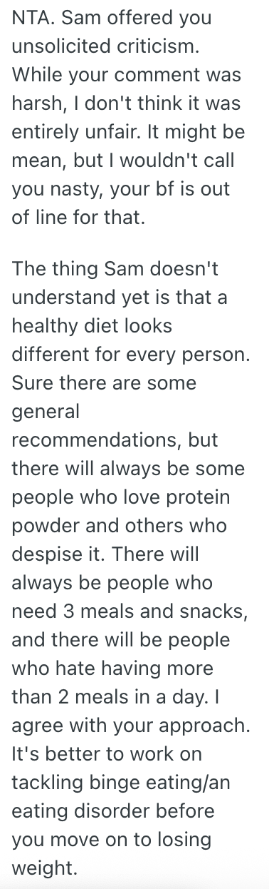 Screenshot 2025 05 28 at 6.34.07 PM Her Larger Friend Tried To Give Her Weight Loss Advice, So She Told Her She Needs To Lose 30 Pounds Before She Can Tell Anyone What to Do