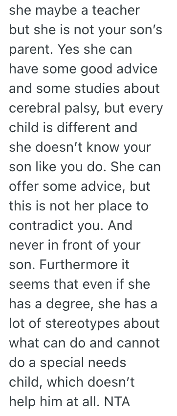 Sister Won’t Stop Telling Him How To Parent His Special Needs Son, So ...