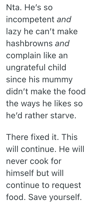Screenshot 2025 05 28 at 6.57.46 PM Her Boyfriend Kept Criticizing Her Cooking, So She Told Him She Wont Make Him Food Anymore