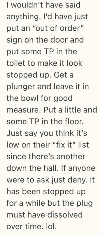 Screenshot 2025 05 28 at 7.24.45 PM Their Coworker Keeps Using Their Private Bathroom, So They Told Her to Find Somewhere Else To Do Her Business